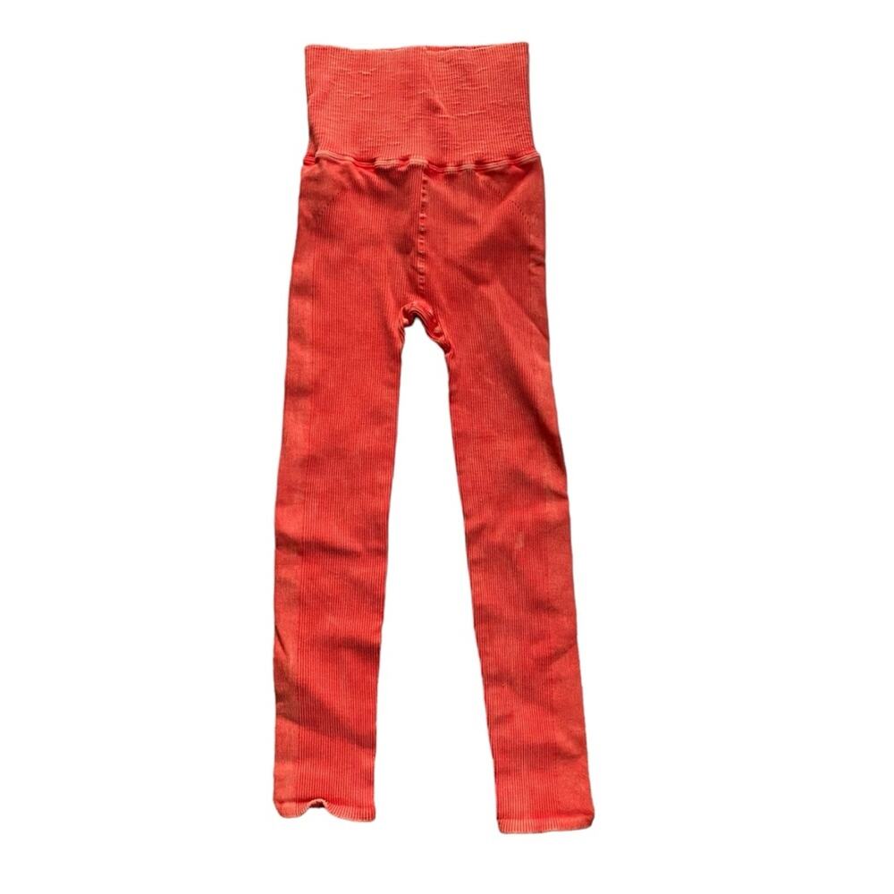 FP Movement Ribbed Leggings Coral Size XS/S